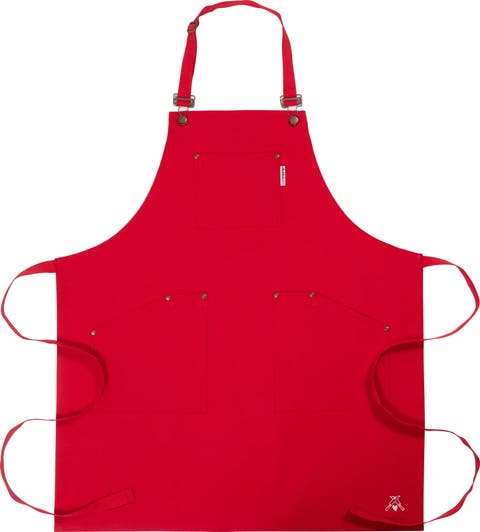 Cat Cora Stain Proof Adjustable Chef's Apron, 28 x 36-Inch