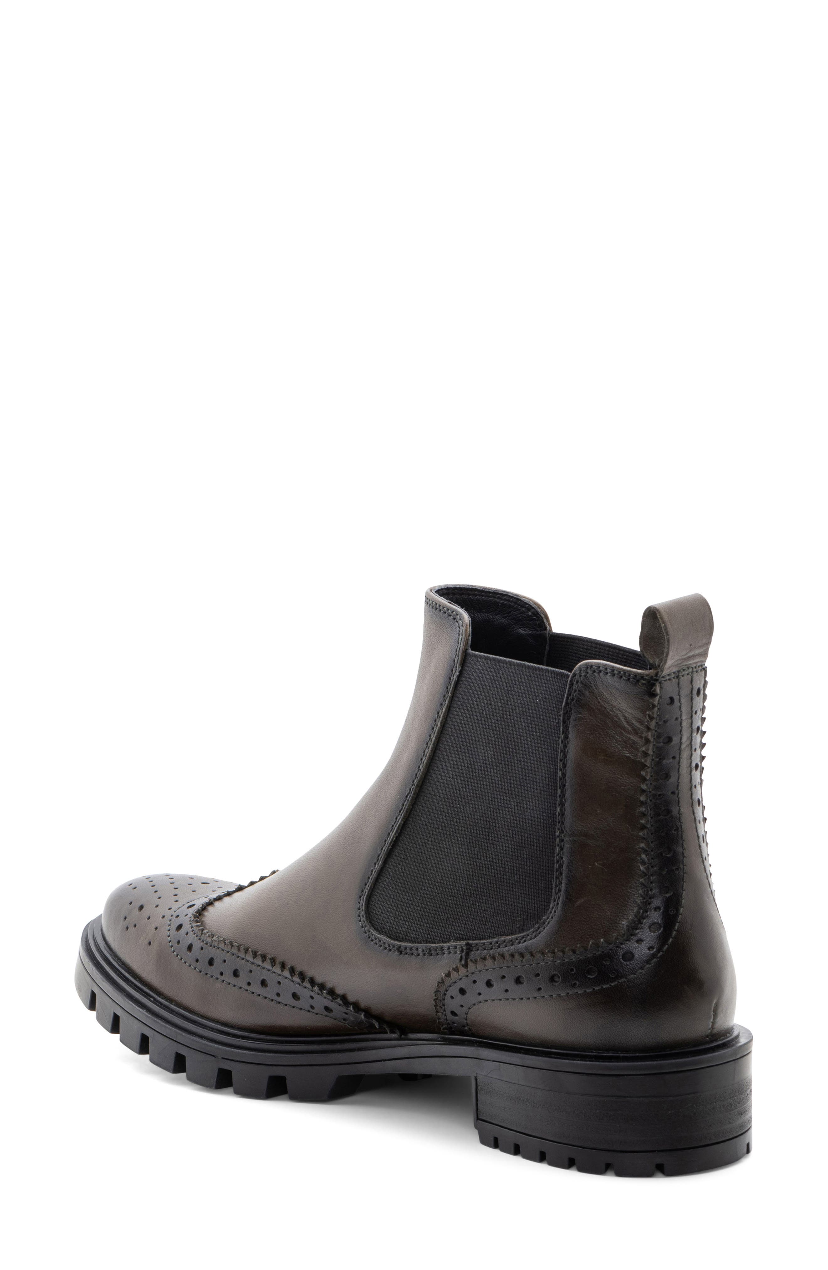 ara Tulip Wingtip Chelsea Boot, Alternate, color, 
