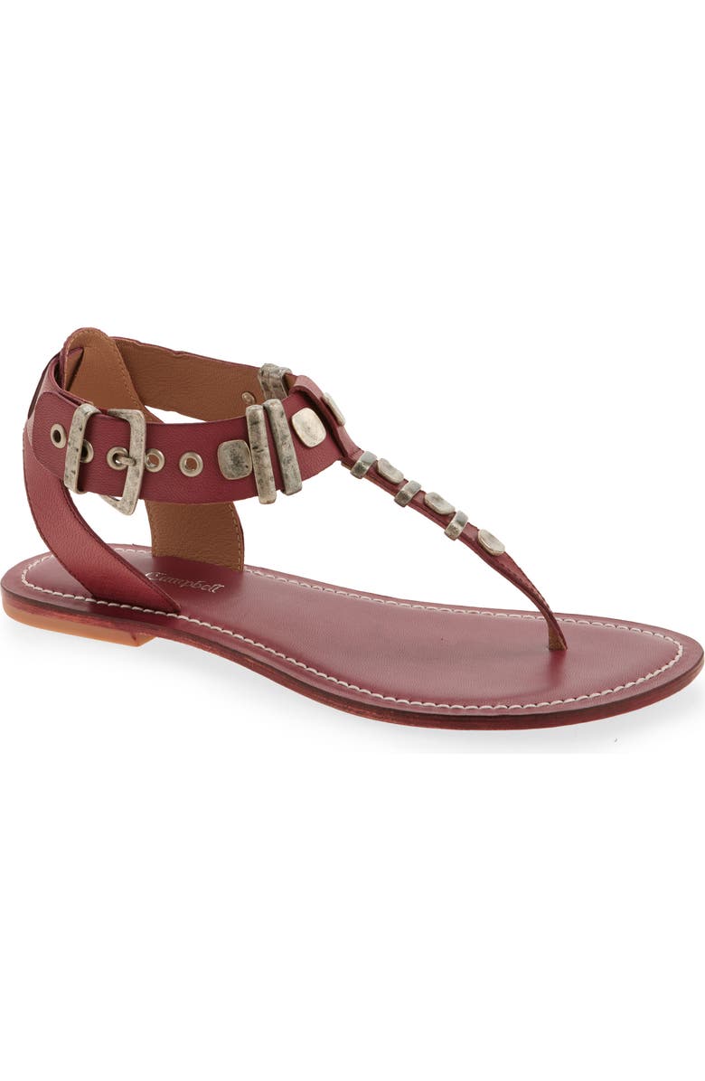 Jeffrey Campbell Leif Sandal, Main, color, Red Combo