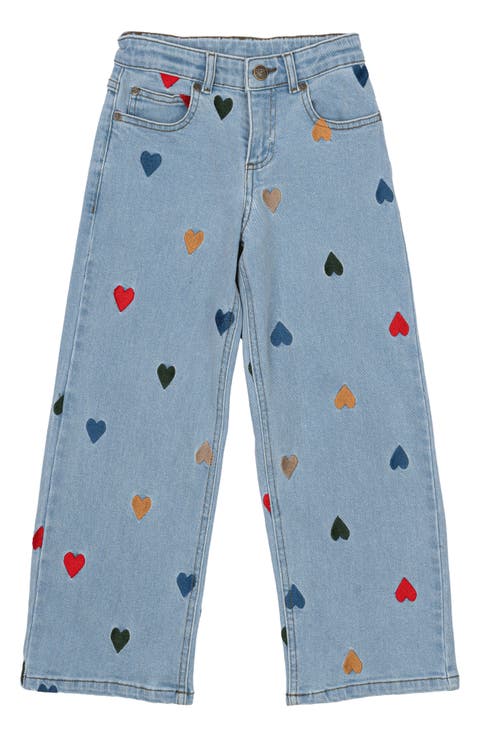 Kids' Nedda Wide Leg Jeans