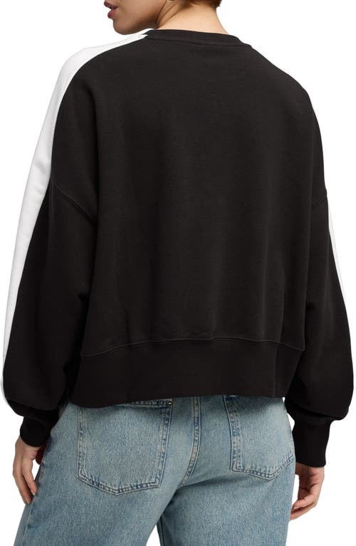 Puma T7 Oversize Crewneck Sweatshirt In Blue