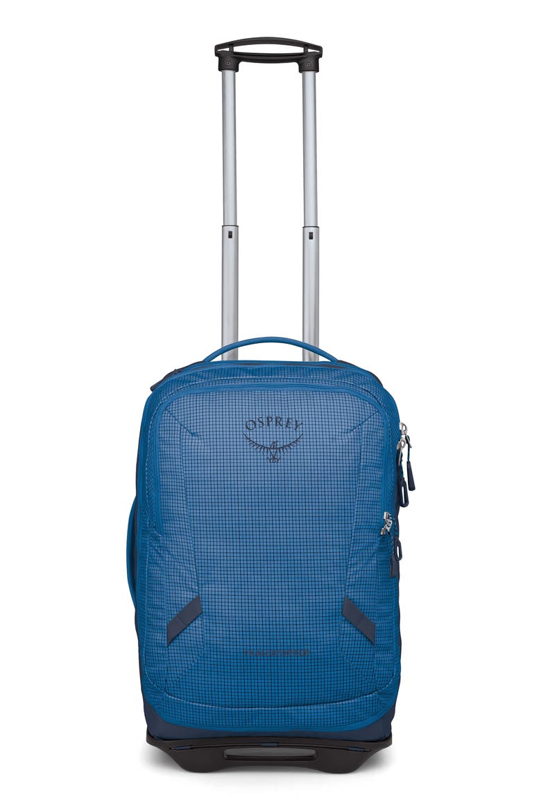 Transporter 38-Liter Wheeled Carry-On Luggage, Main, color, BLUE FLAME/NOCTURNAL BLUE