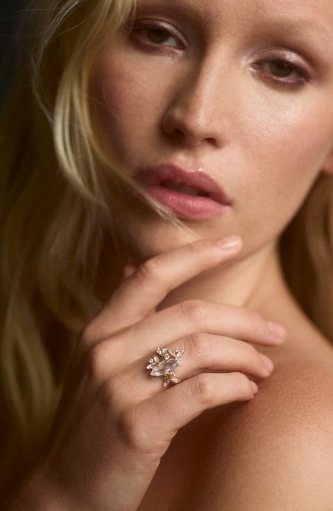Cannes Marquise Vine Ring