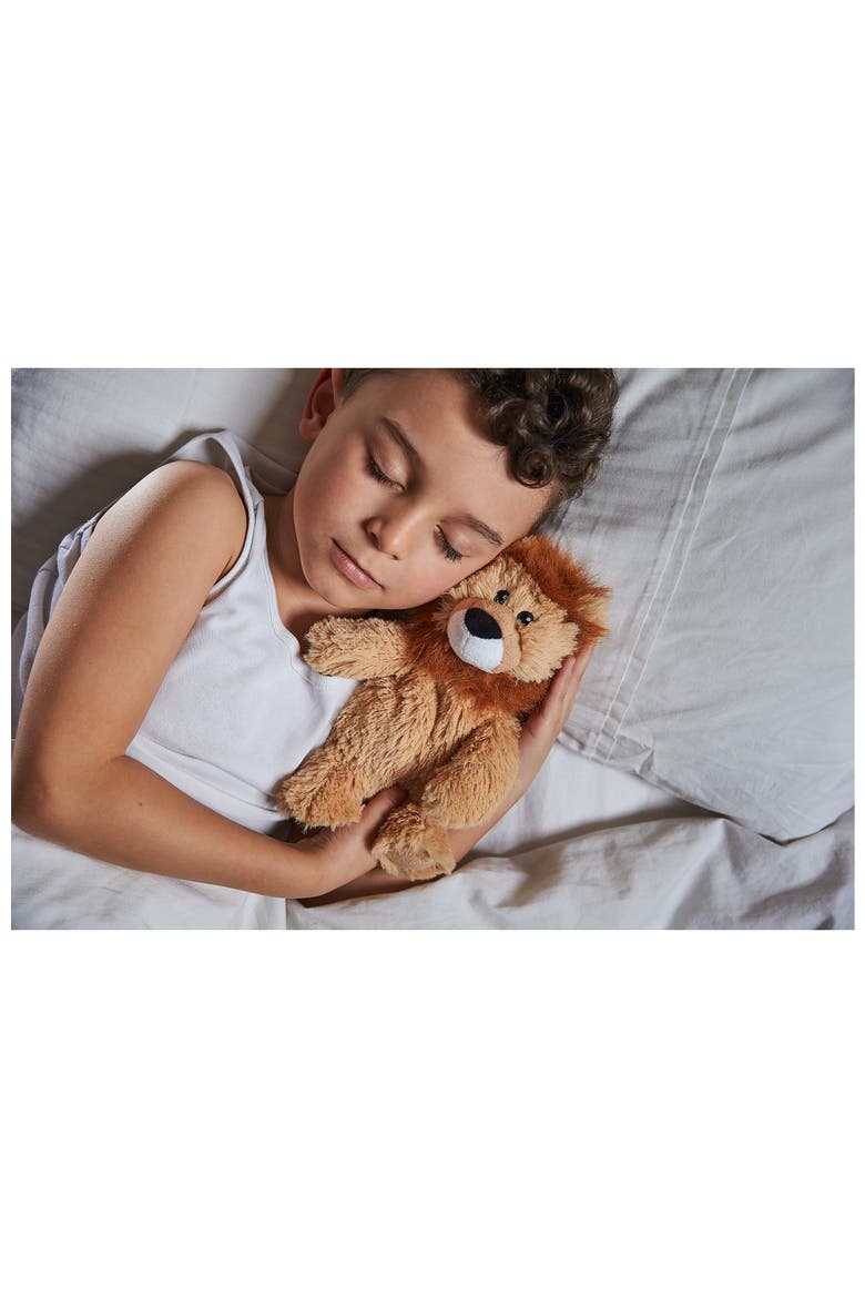 Lion Junior Plush Toy, Alternate, color, Gold