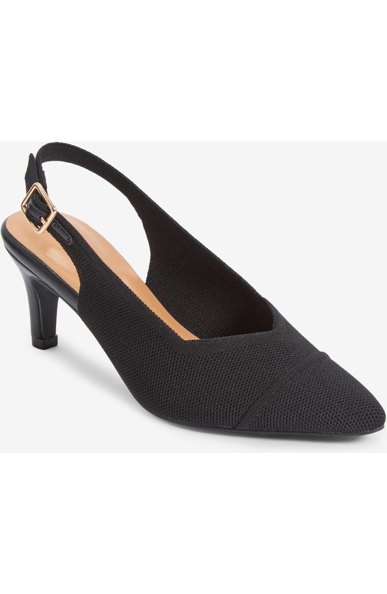 Comfortview The Karoline Sling Back, Main, color, Black
