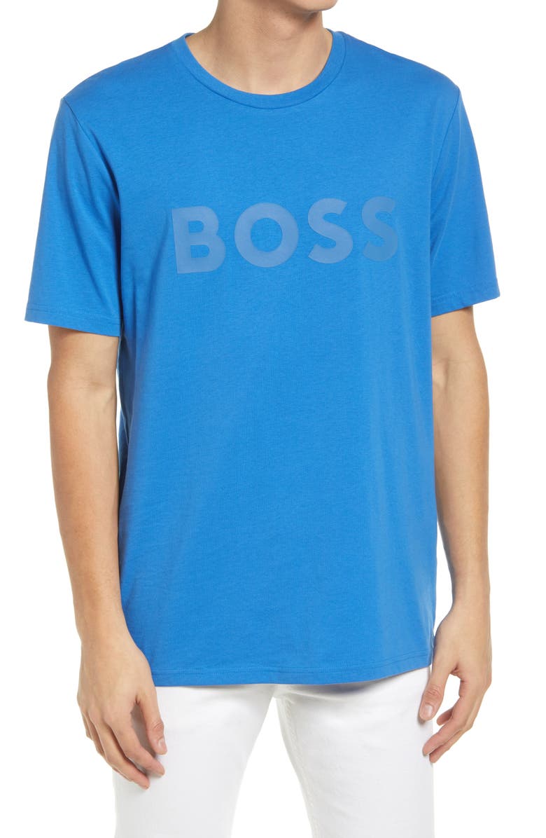 BOSS Tiburt Logo Graphic Tee, Main, color,