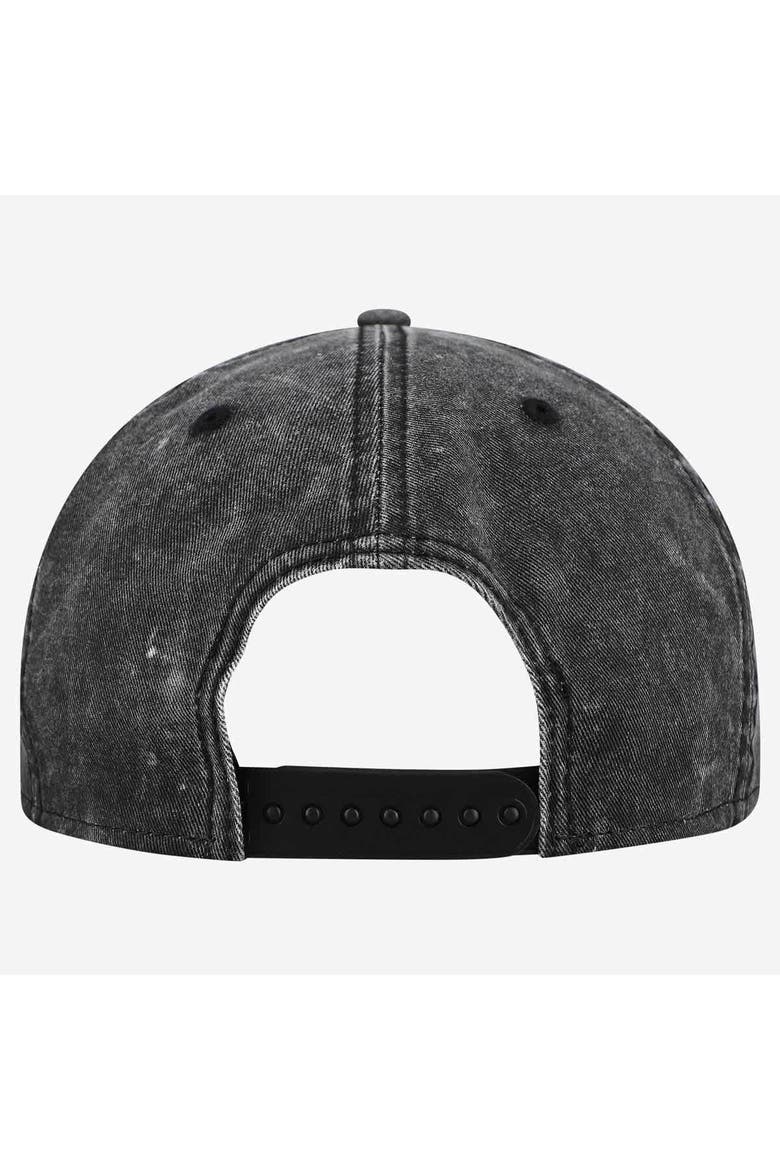 Men's New Era  Black Boston Celtics Washed Tonal 9FIFTY Snapback Hat, Alternate, color, Black