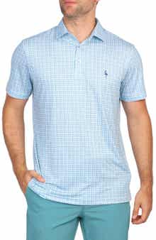 TailorByrd Triple Grid Performance Polo