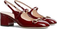 Gucci Horsebit Mary Jane Slingback Pump