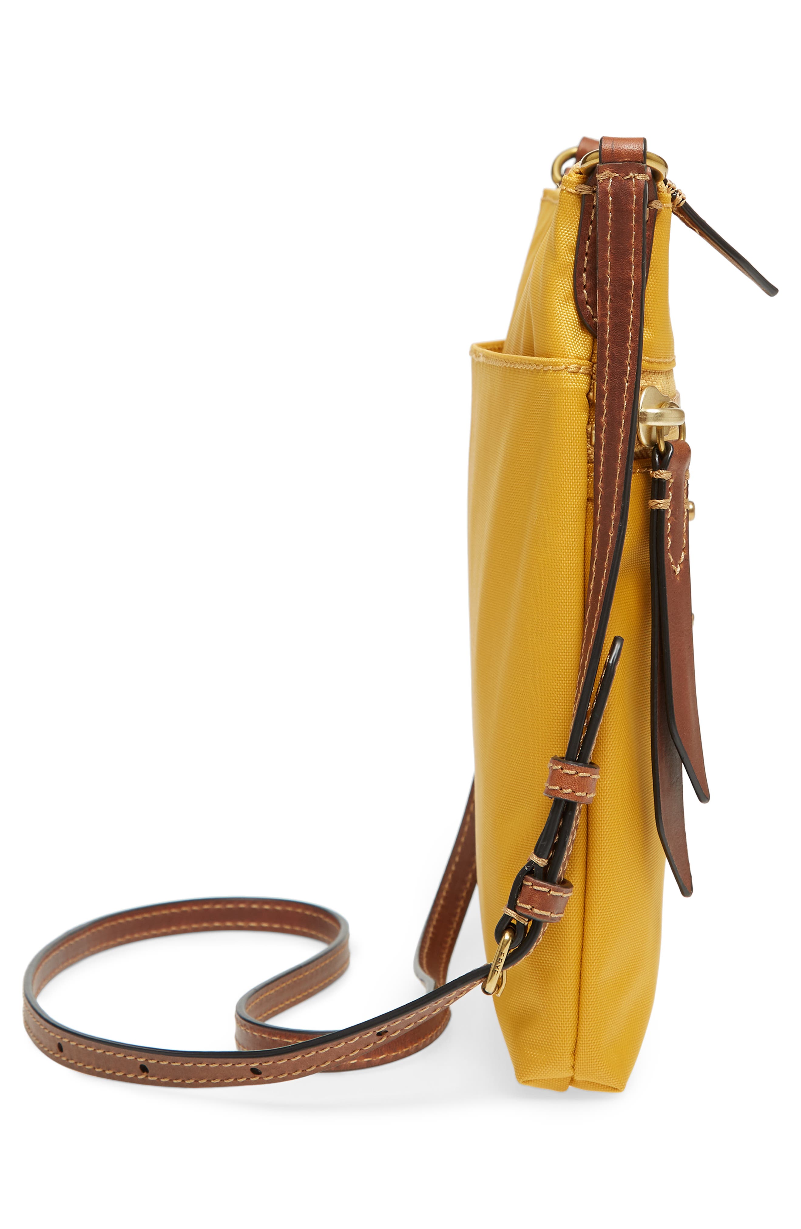 Ivy Water Resistant Crossbody Bag, Alternate, color, YELLOW