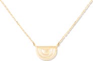 Campbell + Charlotte Edge Ferris Wheel Charm Necklace