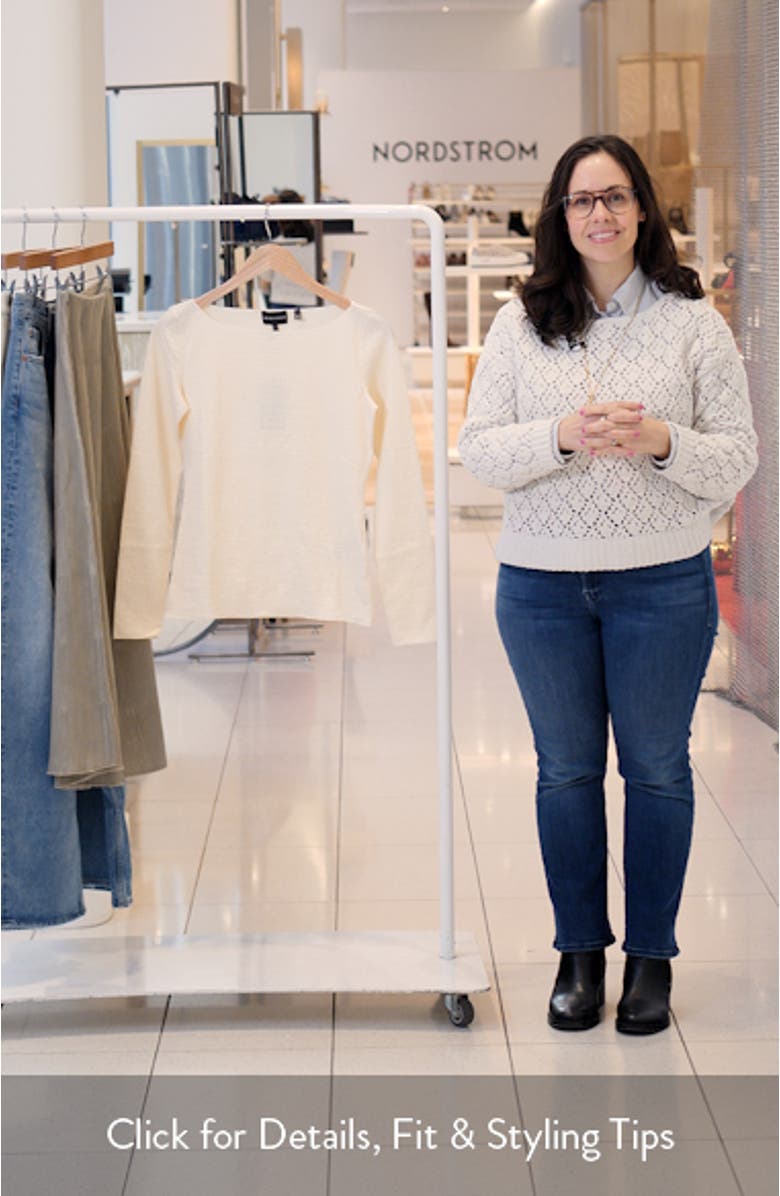 Jacquard Jersey Top, sales video thumbnail