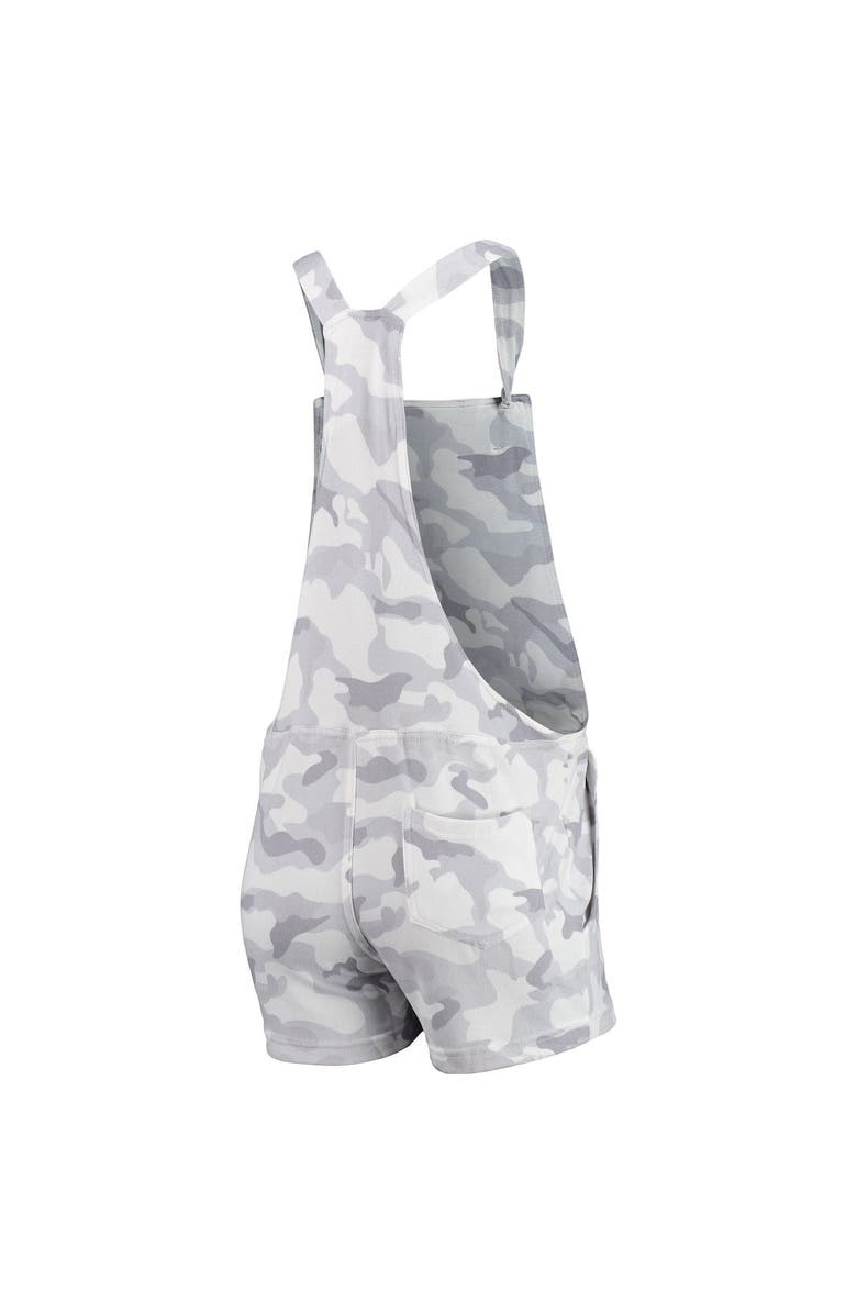 CONCEPTS SPORT Women's Concepts Sport Gray Chicago White Sox Camo Romper Overalls, Alternate, color, 