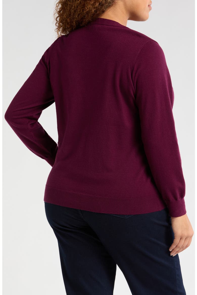 Cosmo Cardigan, Alternate, color, BLACK CHERRY