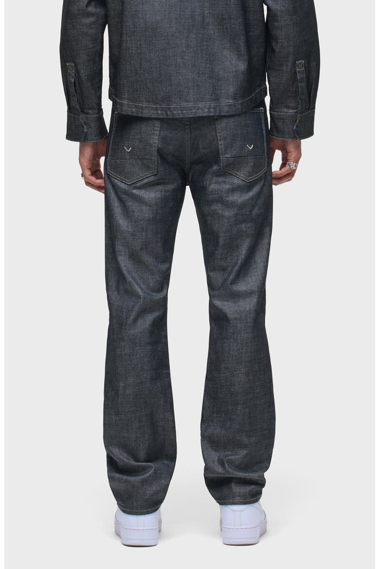Wes Classic Straight Leg Jeans, Alternate, color, COATED GUNMETAL