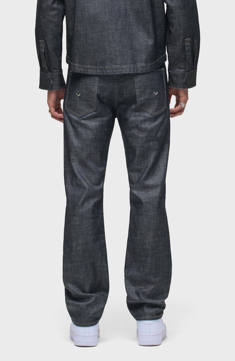 Hudson Jeans Wes Classic Straight Leg Jeans, Alternate, color, Coated Gunmetal