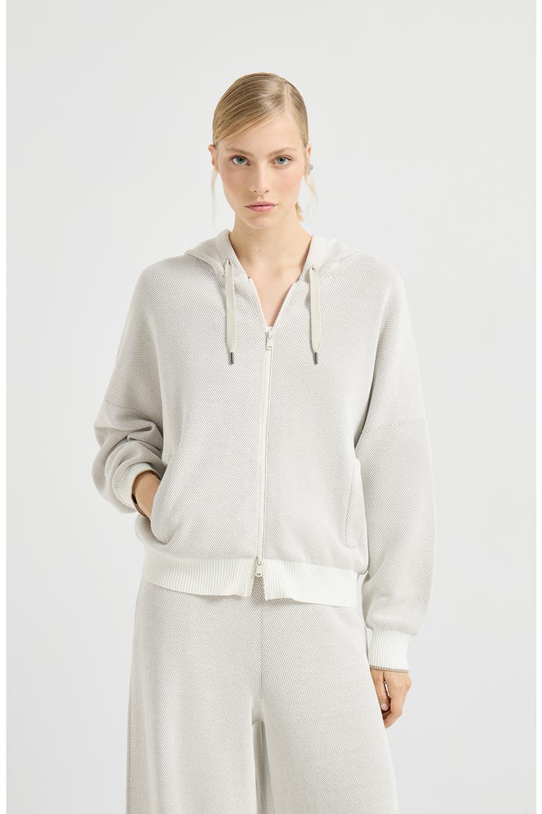 Honeycomb stitch sweatshirt, Main, color, Panama