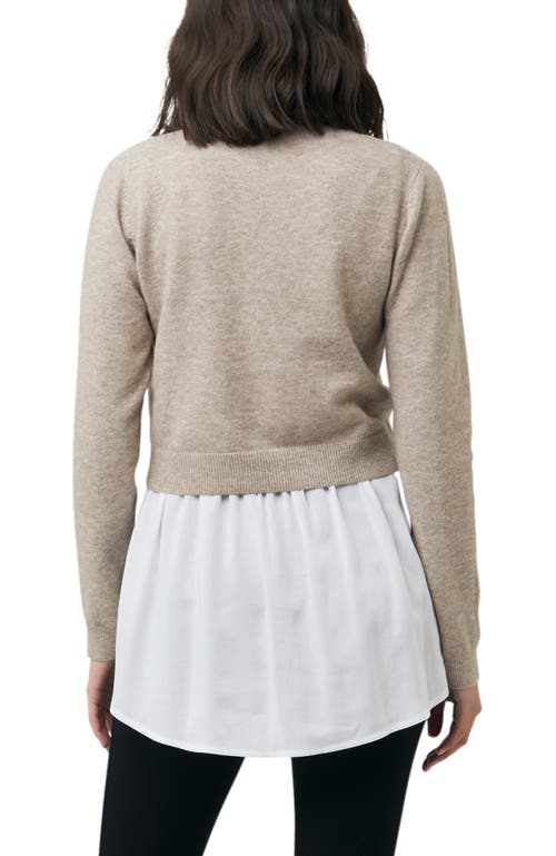 Ripe Maternity Sandy Detachable Maternity Nursing Top In Brown