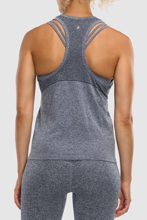 Peloton Seamless Melange Tank In Blue