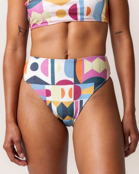 Reversible High Leg Swim Bottom