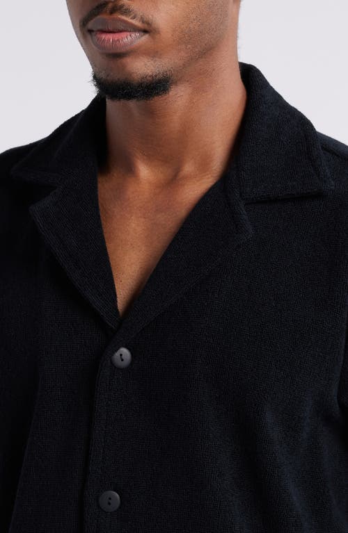 OAS OAS TERRY CLOTH CAMP SHIRT
