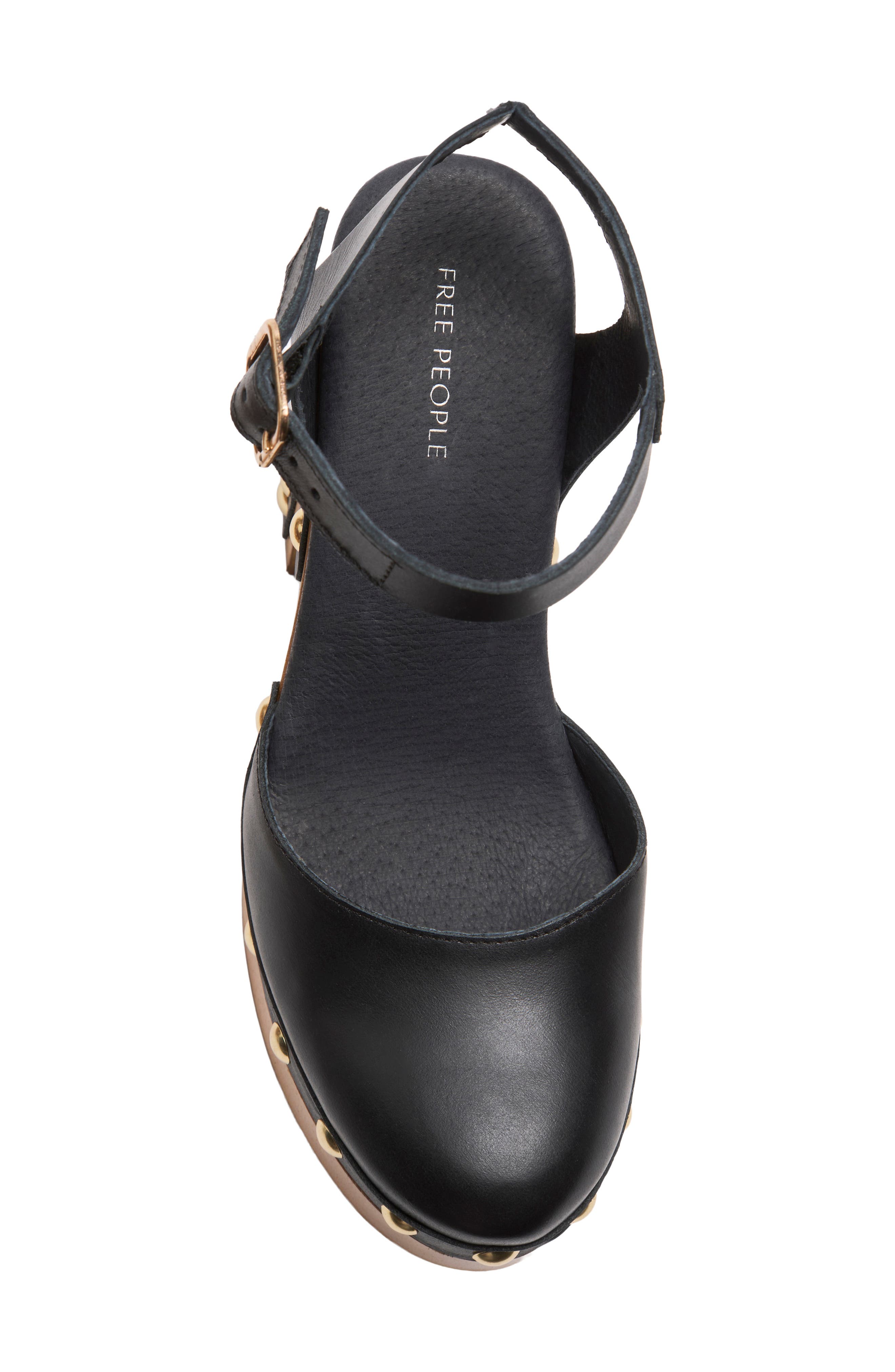 Cecelia Studded Platform Pump, Alternate, color, BLACK LEATHER