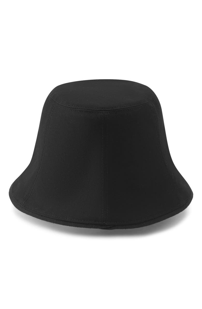 Helen Kaminski NOA UPF 50+ Cotton Canvas Bucket Hat, Alternate, color, Black