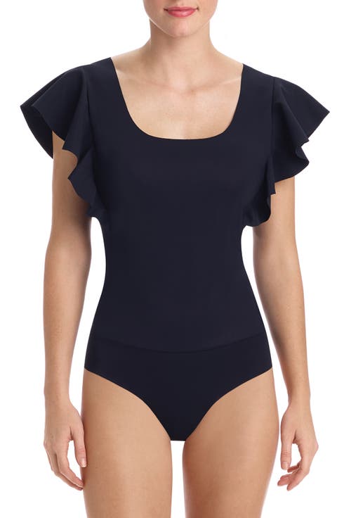 Ruffle Sleeve Bodysuit