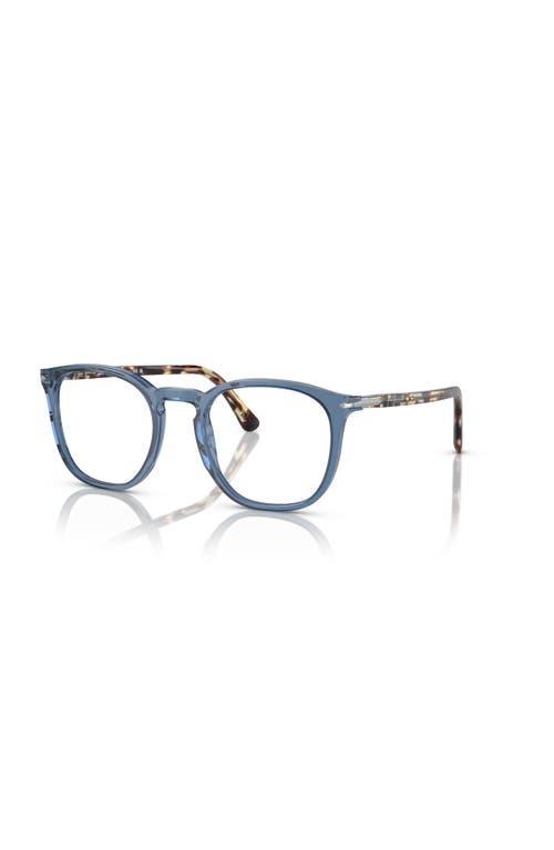 Persol 51mm Phantos Optical Glasses In Blue