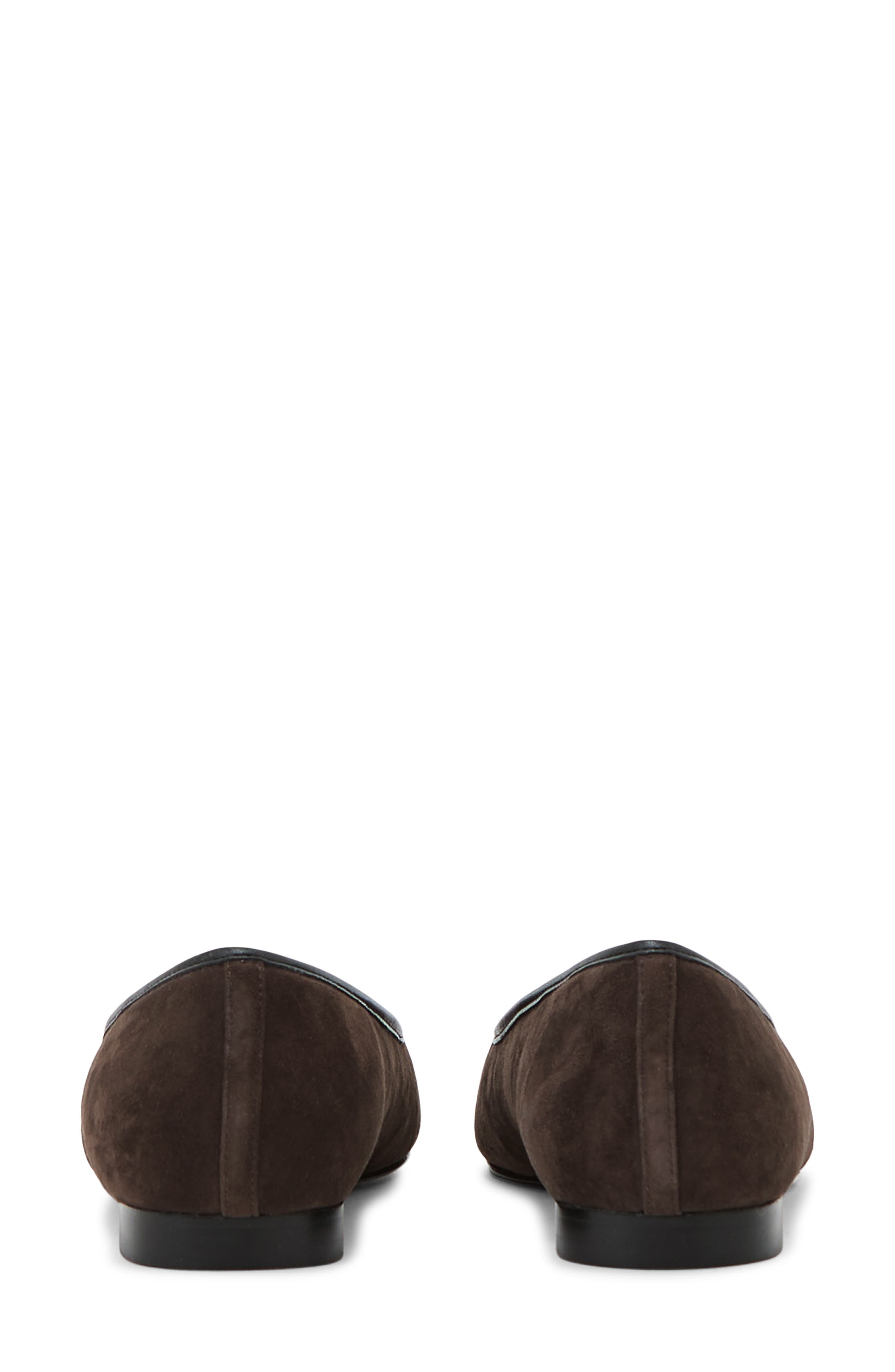 Reiss Evelyn Ballet Flat, Alternate, color, Chocolate