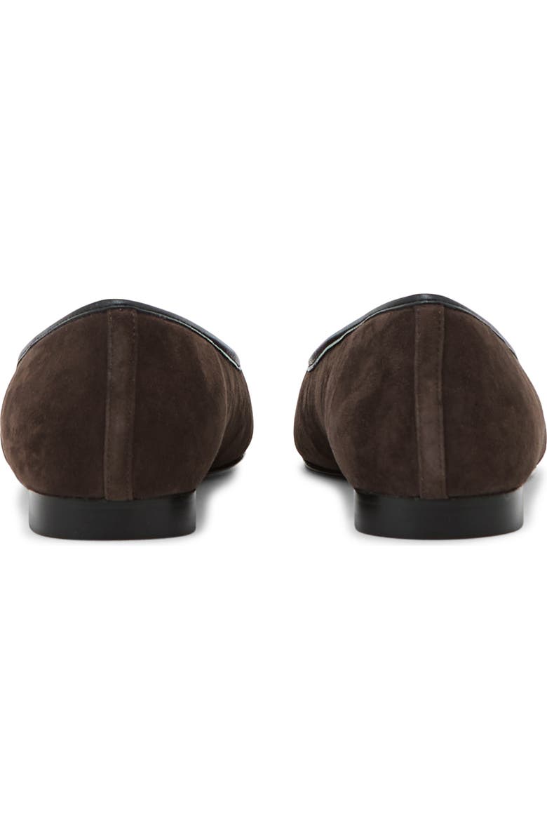 Reiss Evelyn Ballet Flat, Alternate, color, Chocolate