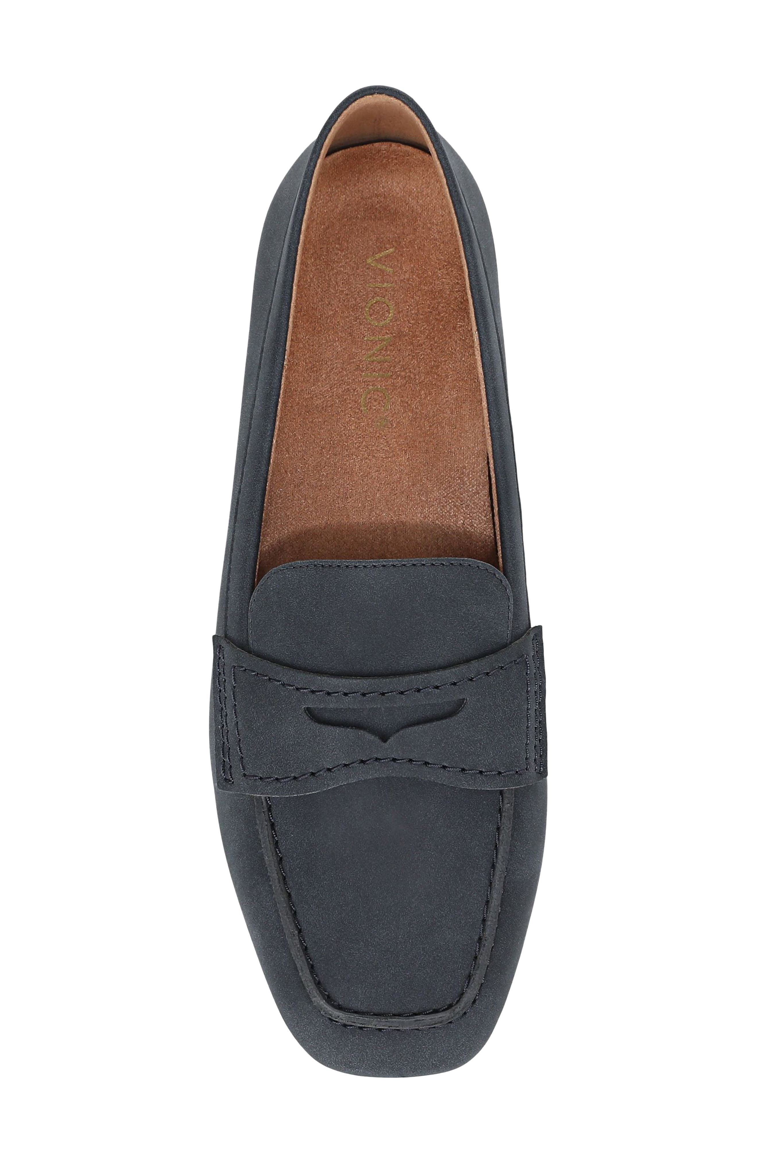 Halina Penny Loafer, Alternate, color, NAVY BLAZER