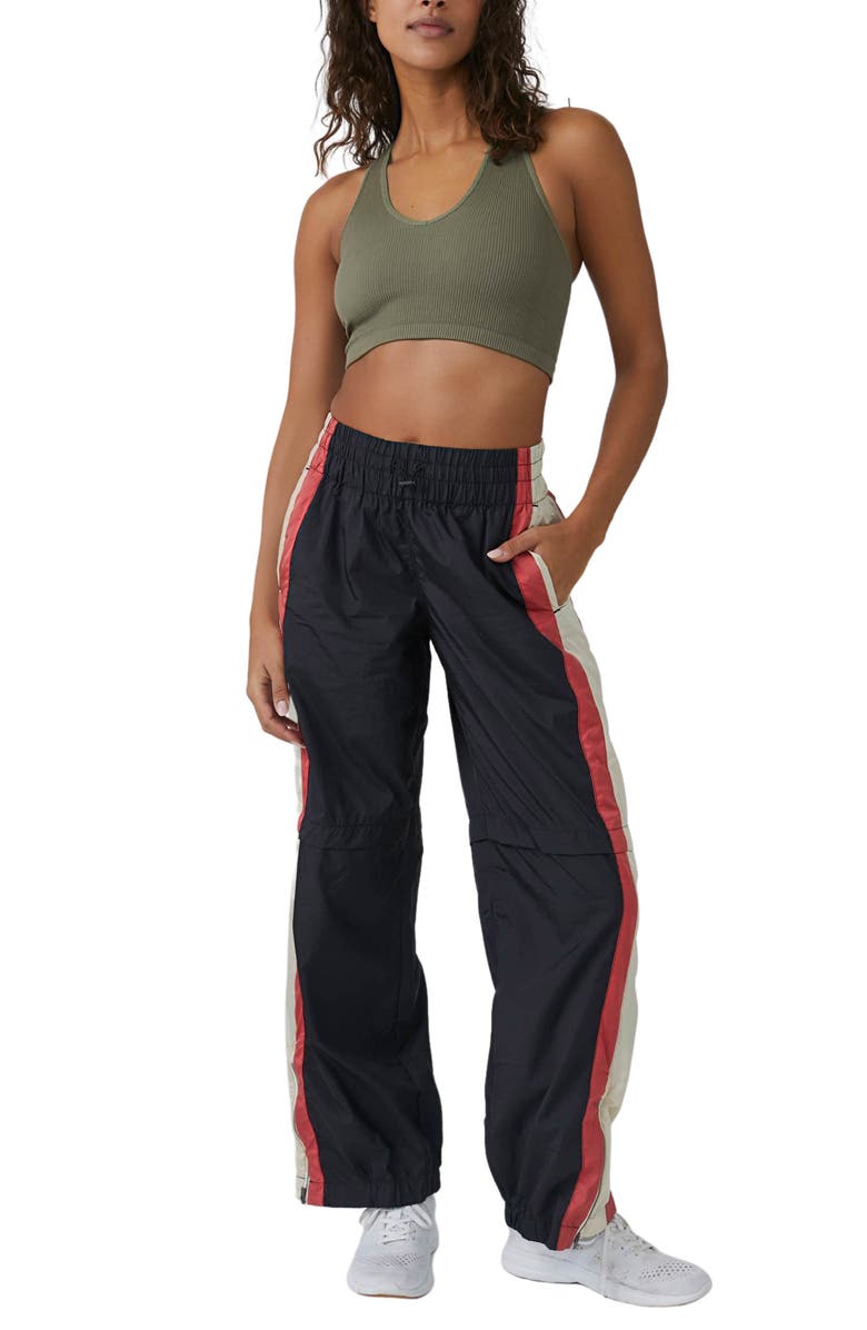 Free People End Zone Track Pants, Alternate, color, 