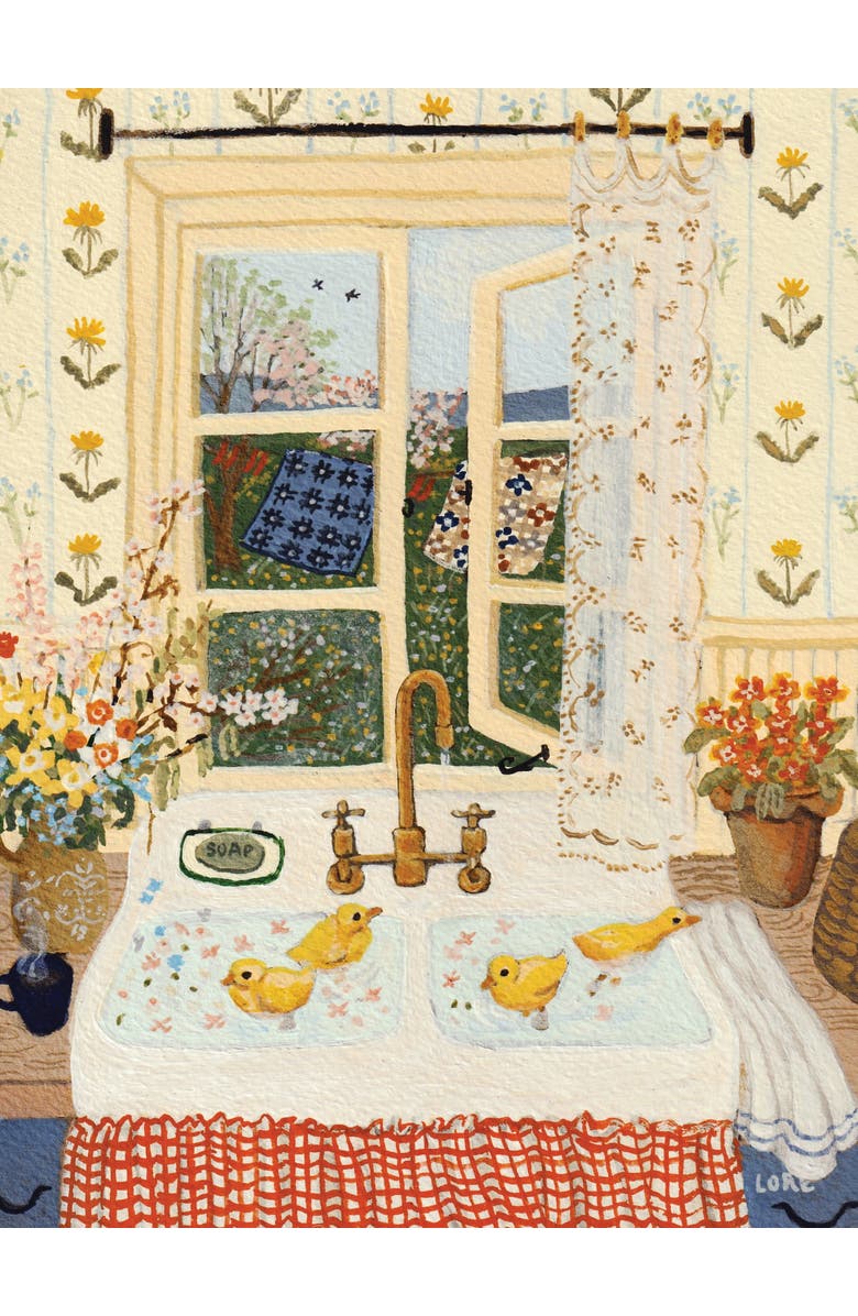 NEW YORK PUZZLE COMPANY Forget-me-not Spring 1000 Piece Puzzle, Alternate, color, NO COLOR