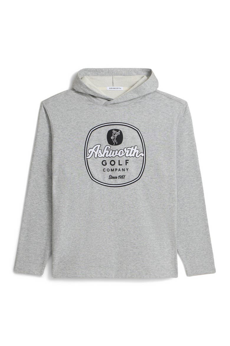 Mixed Media Hoodie, Main, color, Grey Heather