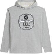 ASHWORTH GOLF Mixed Media Hoodie