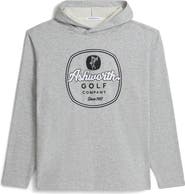 ASHWORTH GOLF Mixed Media Hoodie