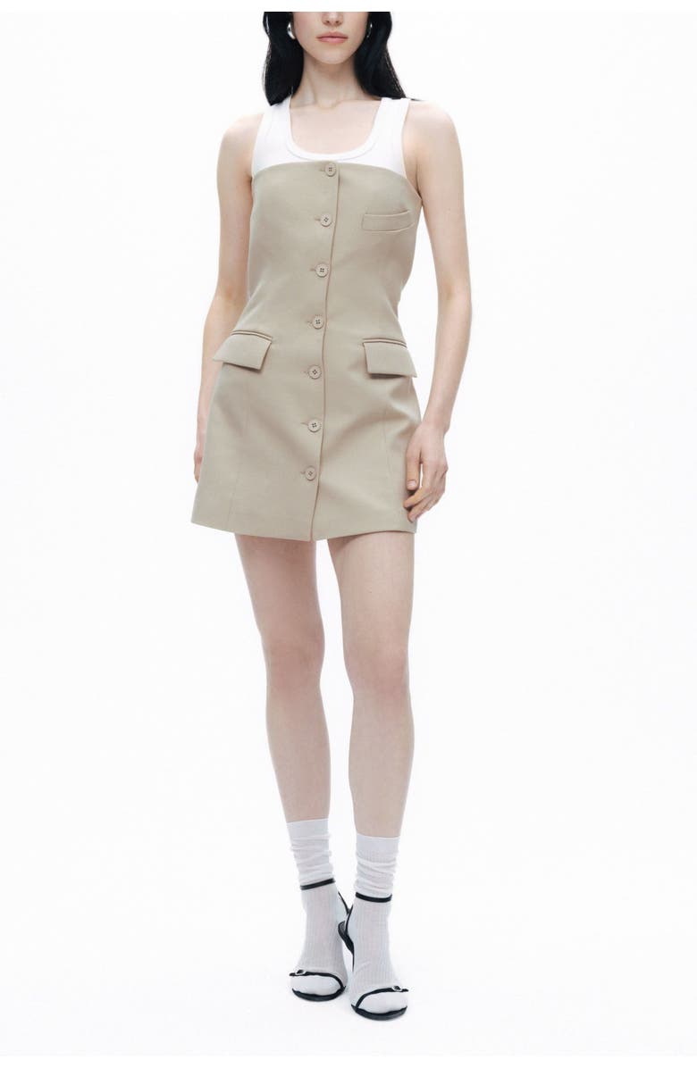 Nocturne Strapless Mini Dress, Main, color, 