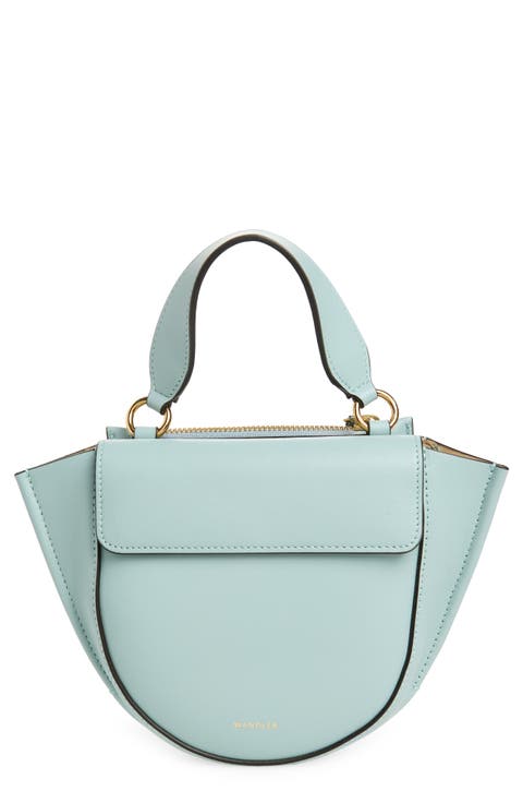 Small Hortensia Leather Handbag