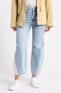 BLANKNYC The Bowery Colorblock Barrel Leg Jeans