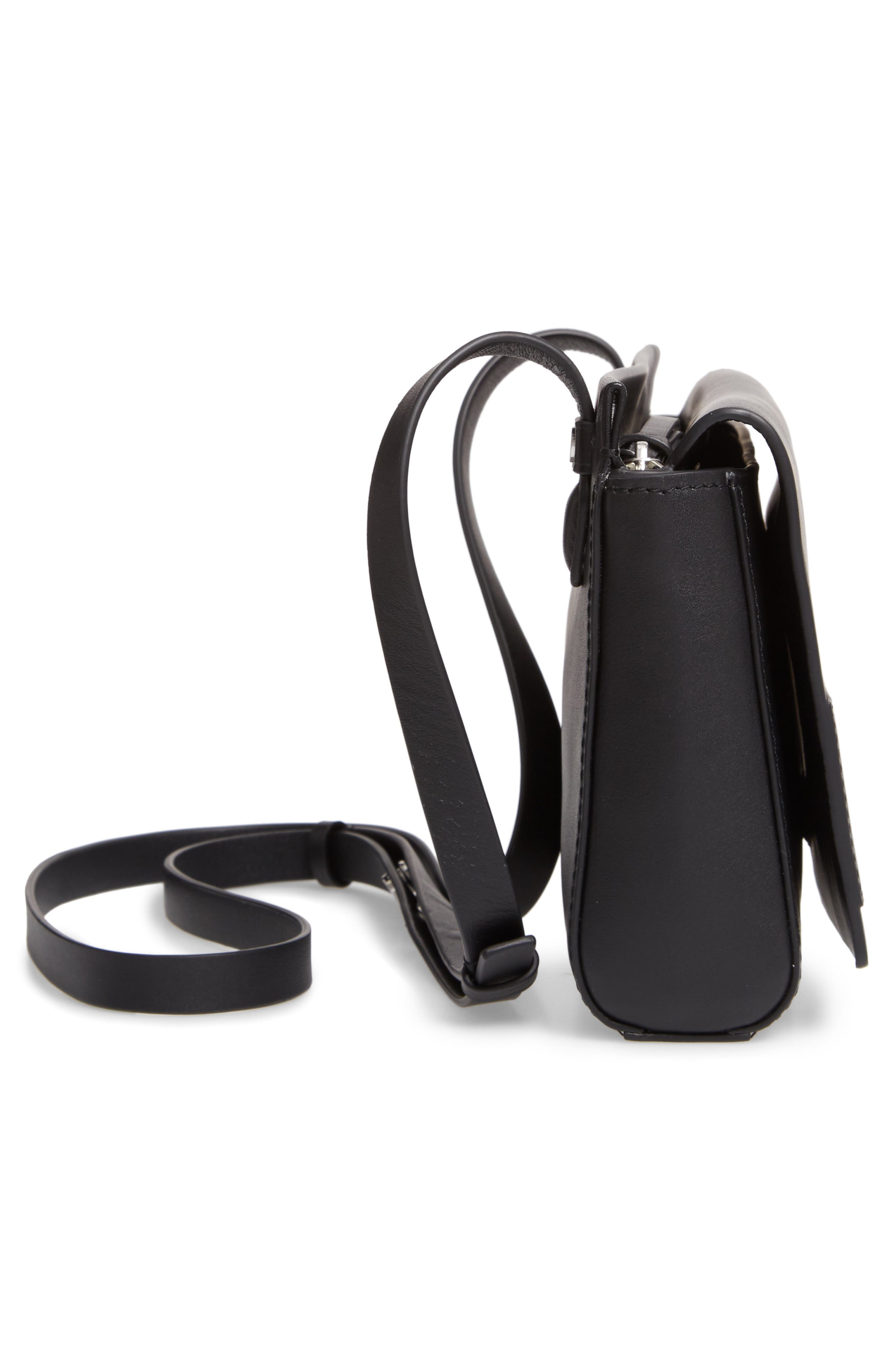 rag & bone Walker Leather Crossbody Bag, Alternate, color, 