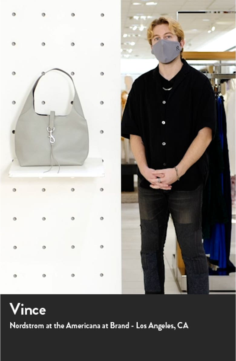 Megan Leather Hobo Bag, sales video thumbnail