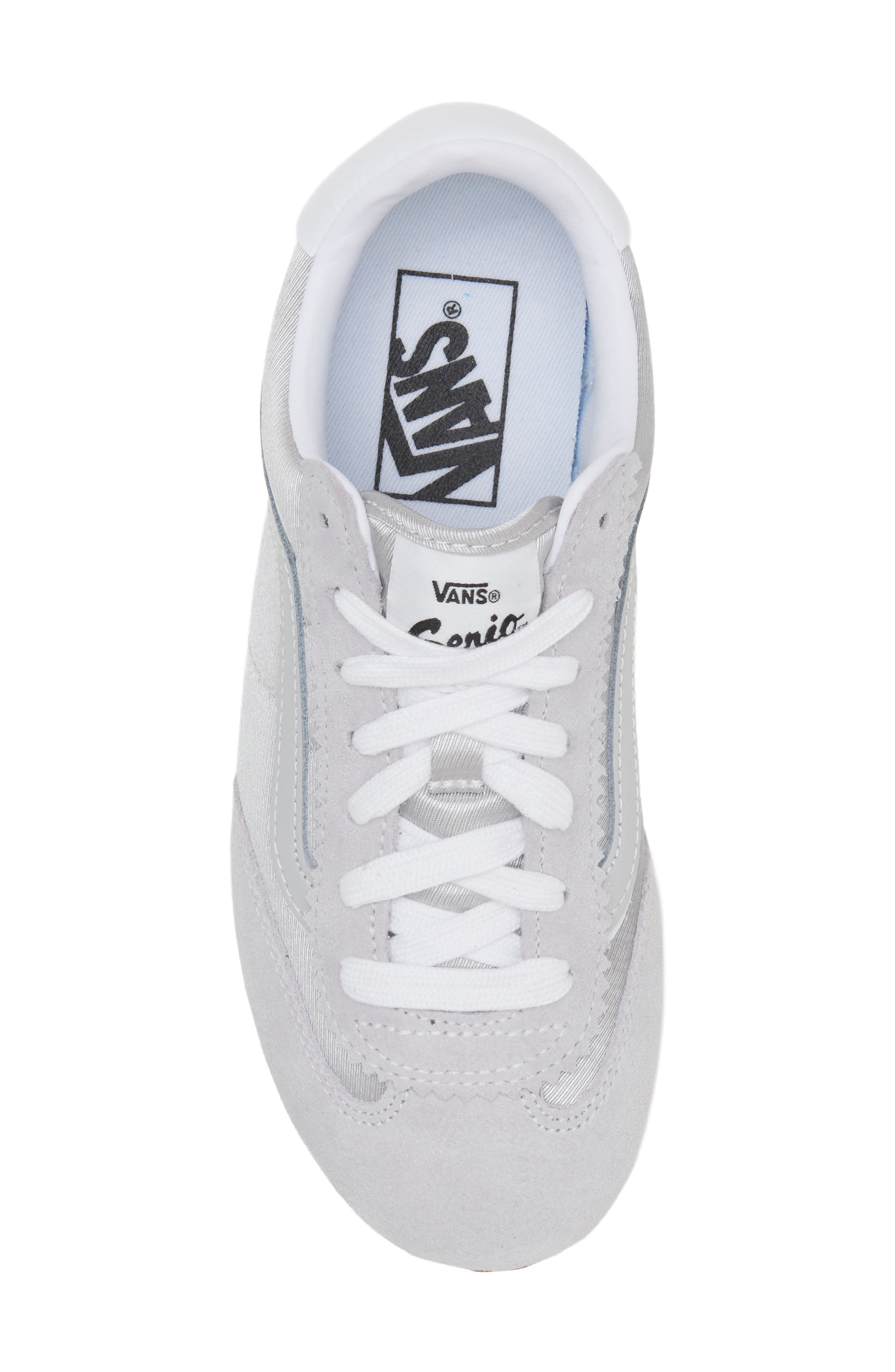 Super Lowpro Metallic Sneaker, Alternate, color, GRAY/SILVER