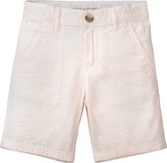 Hope & Henry Baby Boys' Organic Seersucker Short, Infant