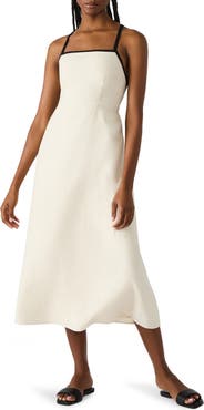 Steve Madden Riyan Linen Blend A-Line Sundress