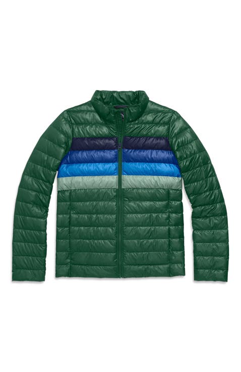 Grown-Ups Puffer Jacket In Stripe