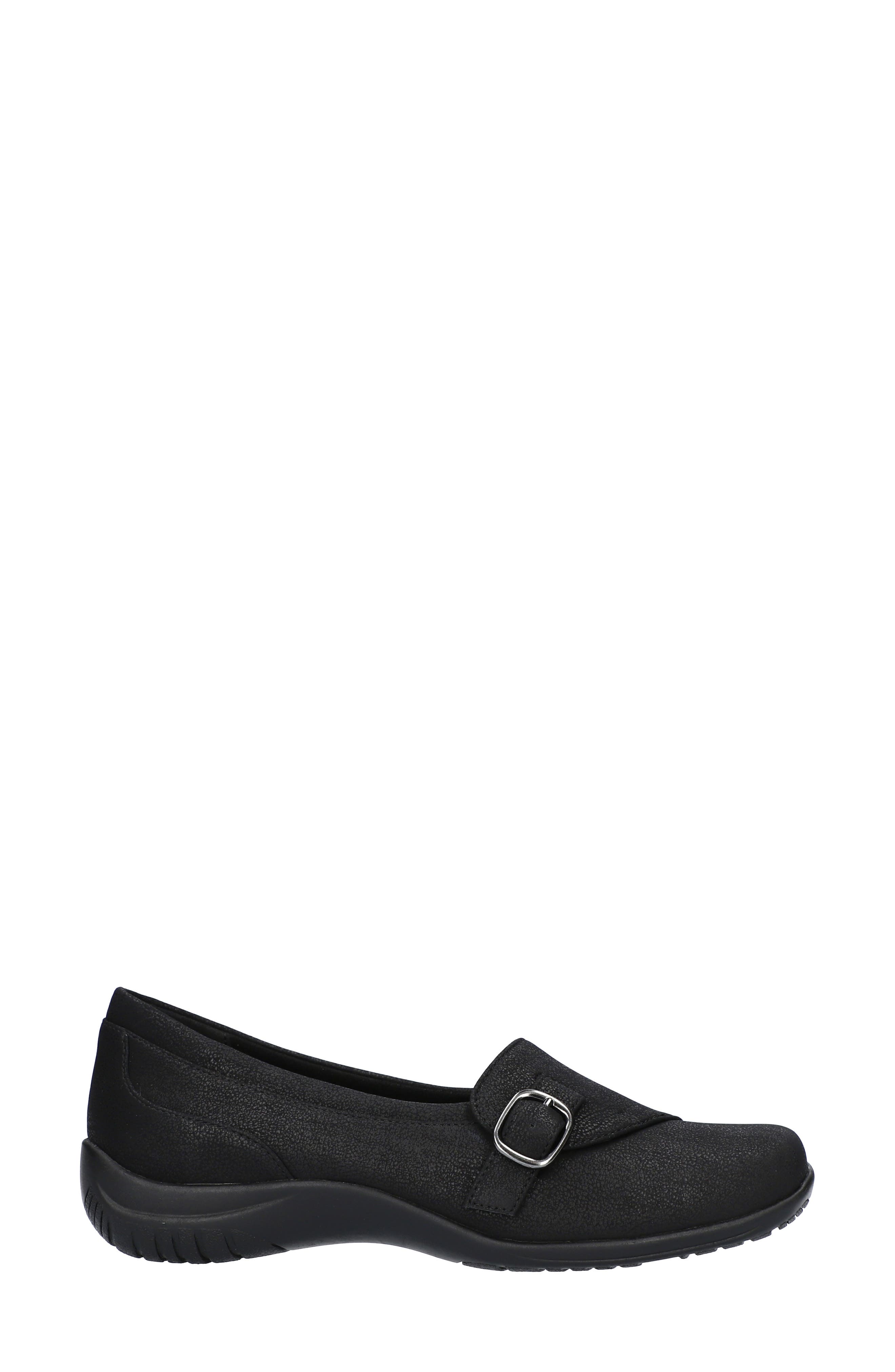 EASY STREET Cinnnamon Comfort Loafer - Multiple Widths Available, Alternate, color, Black