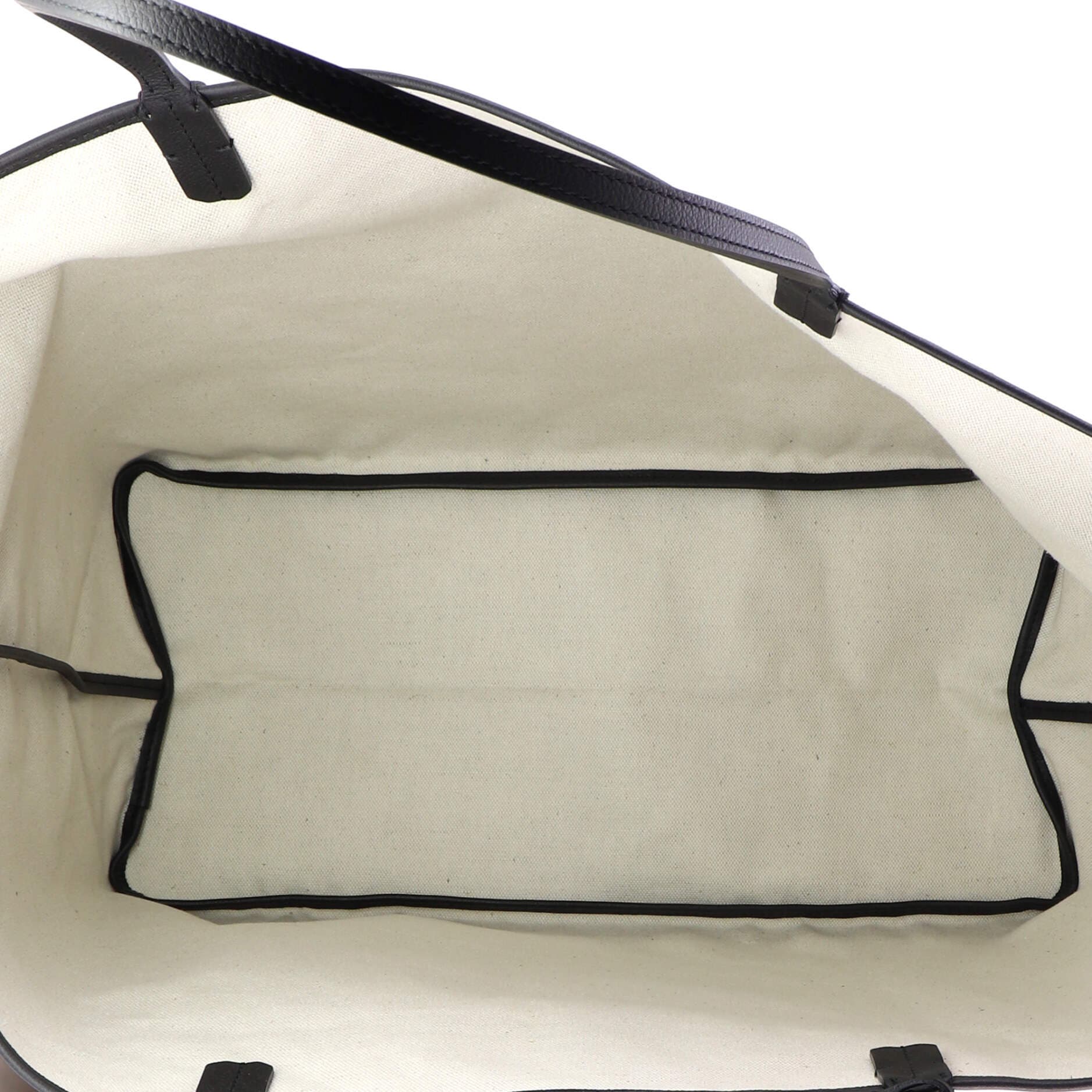 Pre-Owned Goyard Saint Louis Tote Coated Canvas GM, Alternate, color, Black