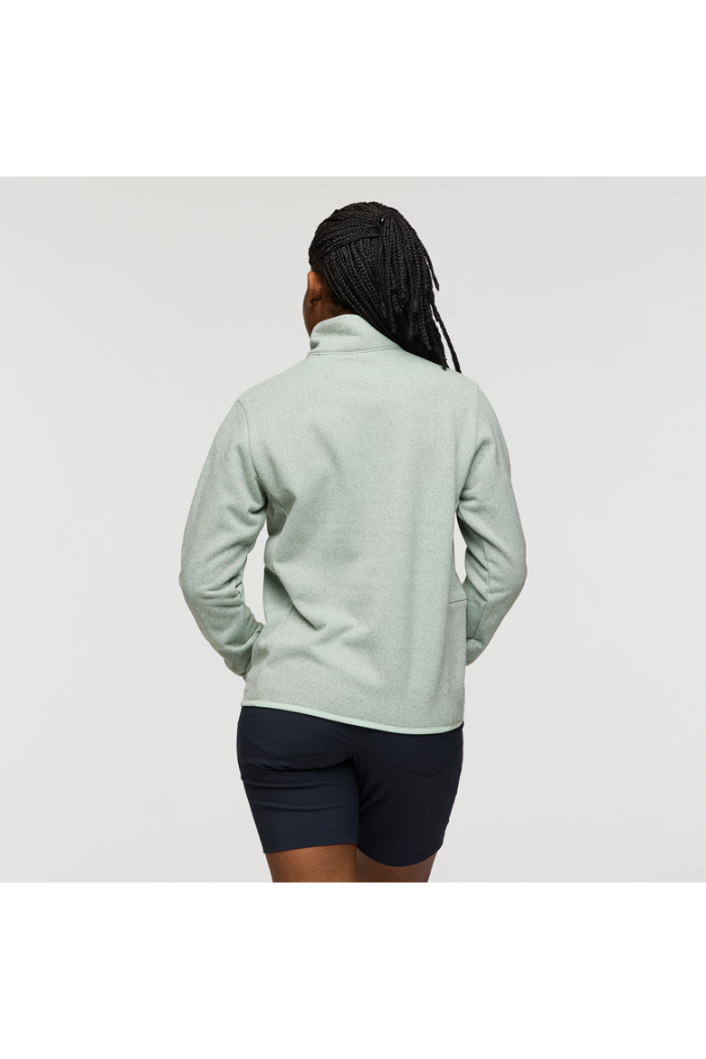 Envo Fleece Quarter-Zip Pullover - Women's, Alternate, color, Heather Foam
