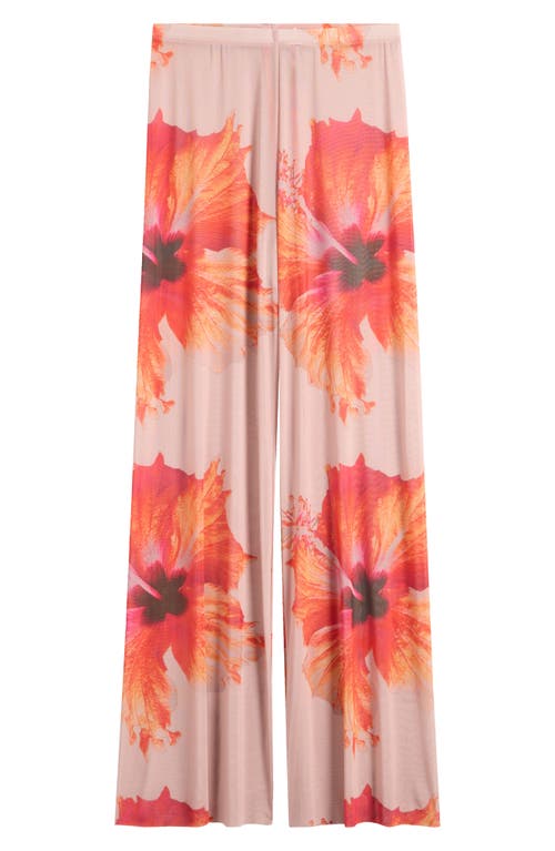 Good American Gauze Mesh Wide Leg Pant